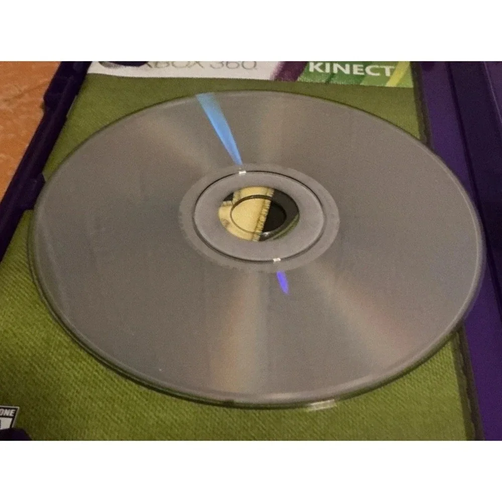 Kinect Adventures! (Xbox 360 & Xbox One Compatible), Some Scratches, Not Tested